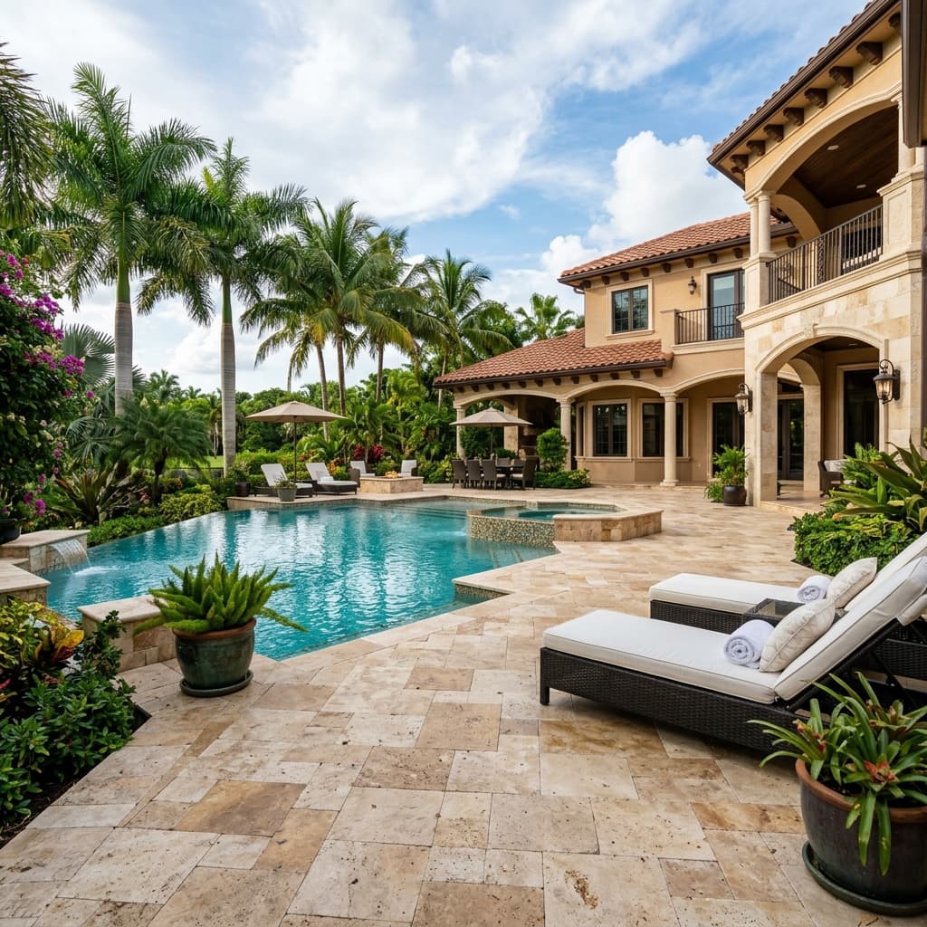 Why Travertine is a Timeless Choice in Florida: A Guide from the Best Travertine Service Providers in Mulberry